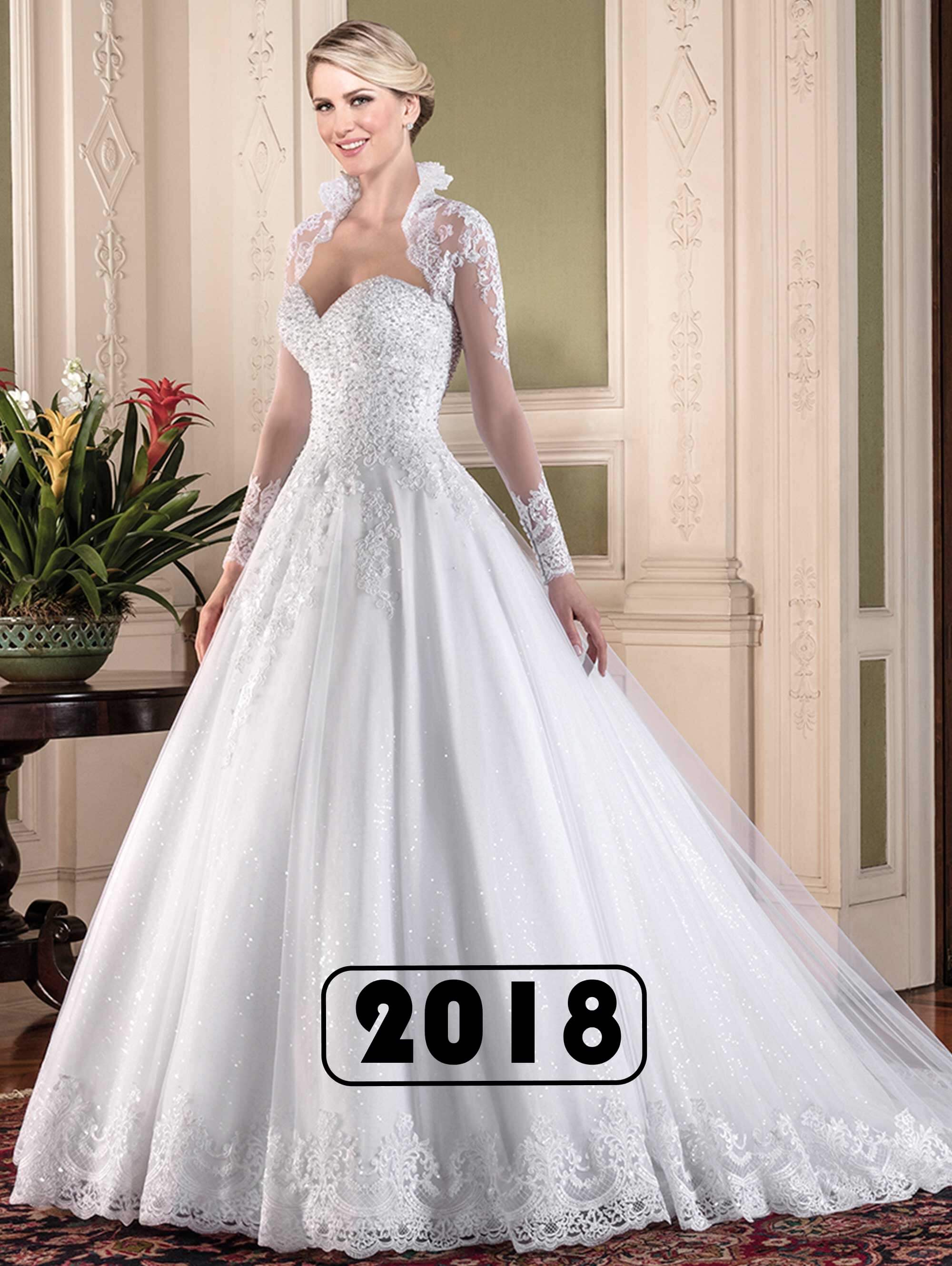 vestidos de noiva 2018 simples